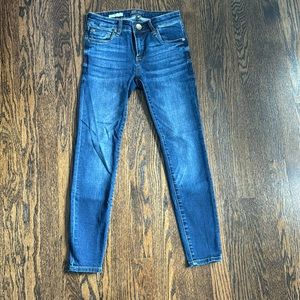 KUT From the Kloth Jeans Womens 0P Blue Toothpick Skinny Denim Casual